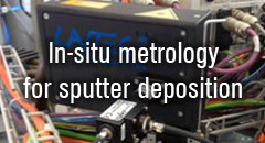 LayTec in-situ tools integrated in Evatec sputter deposition systems are used for stress management of metal multiple layers deposited for optoelectronics.